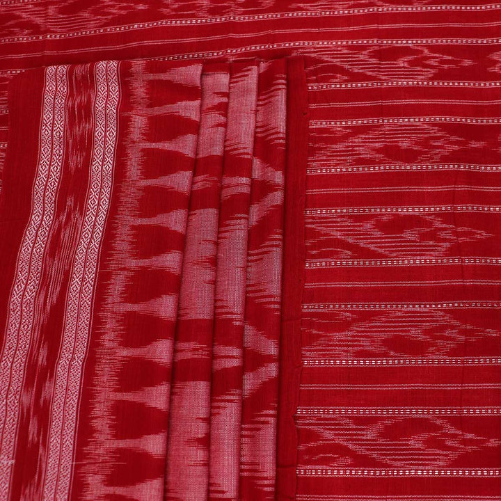 Handloom Sambalpuri Cotton Ikkat Saree Handloom Saree_Cotton Priyadarshini Handloom