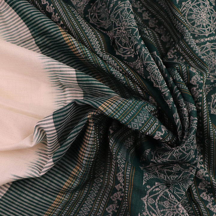 Handloom Sambalpuri Cotton Ikkat Saree Handloom Saree_Cotton Priyadarshini Handloom
