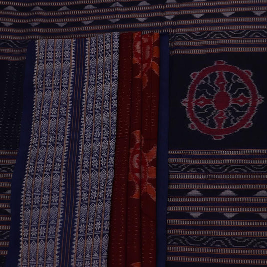 Handloom Sambalpuri Cotton Ikkat Saree Handloom Saree_Cotton Priyadarshini Handloom