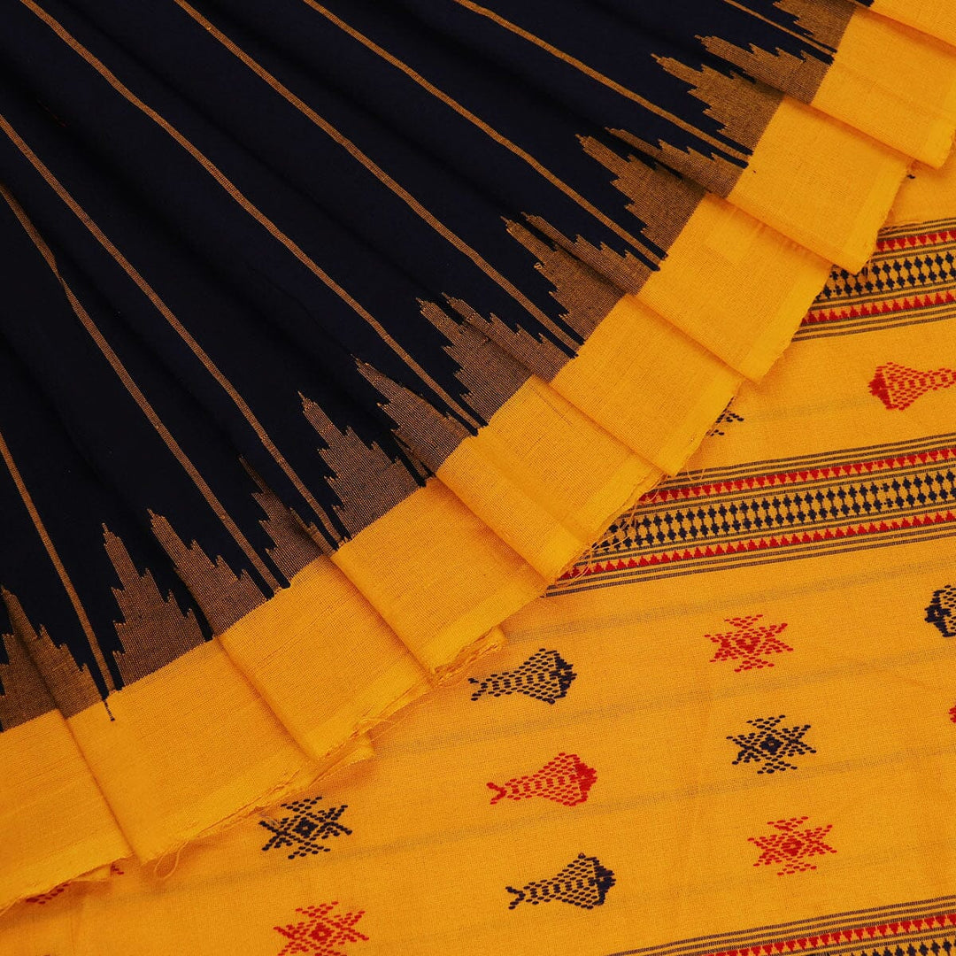 Handloom Sambalpuri Cotton Ikkat Saree Handloom Saree_Cotton Priyadarshini Handloom