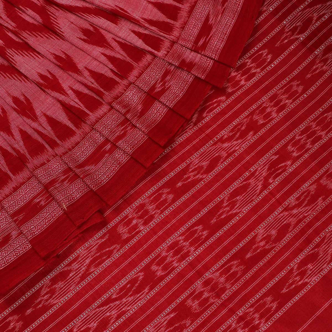 Handloom Sambalpuri Cotton Ikkat Saree Handloom Saree_Cotton Priyadarshini Handloom