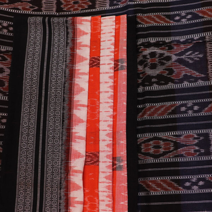 Handloom Sambalpuri Cotton Ikkat Saree Handloom Saree_Cotton Priyadarshini Handloom