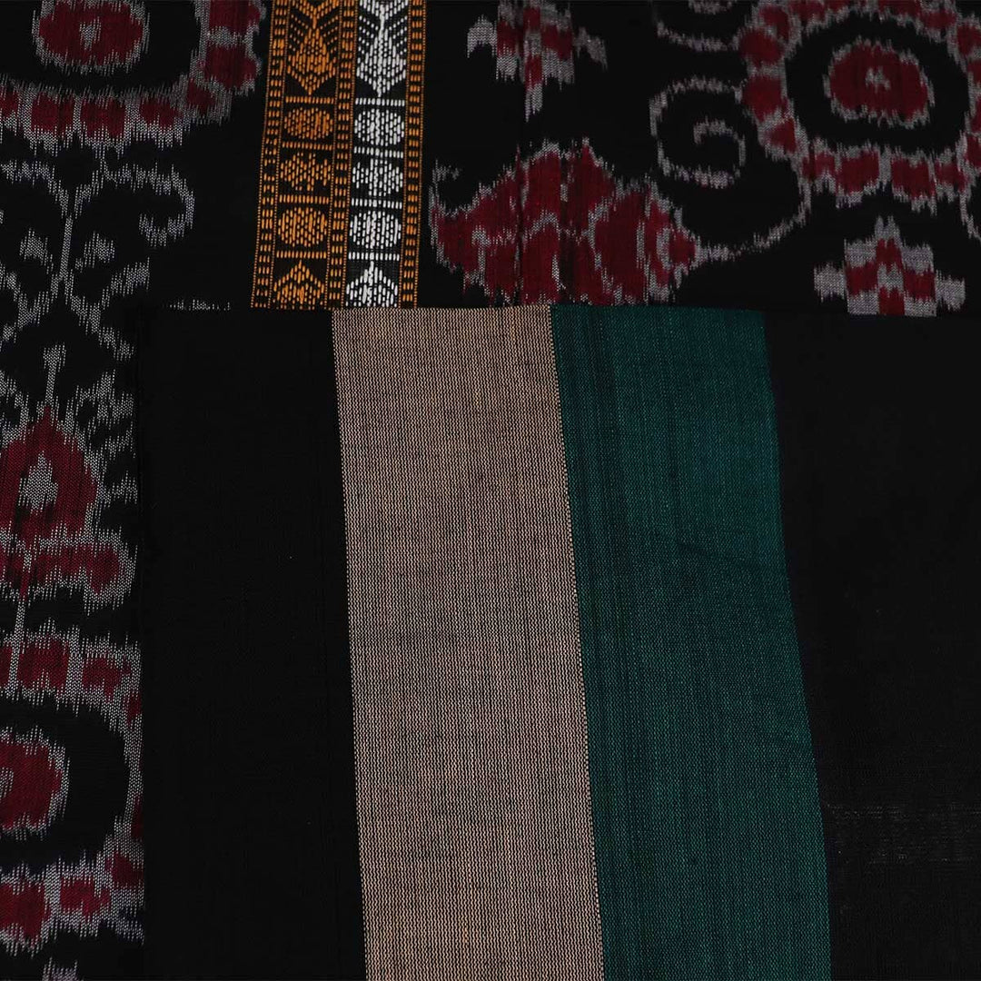 Handloom Sambalpuri Cotton Ikkat Saree Handloom Saree_Cotton Priyadarshini Handloom