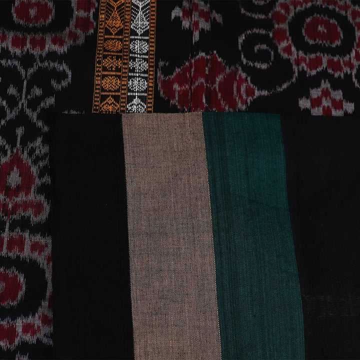 Handloom Sambalpuri Cotton Ikkat Saree Handloom Saree_Cotton Priyadarshini Handloom