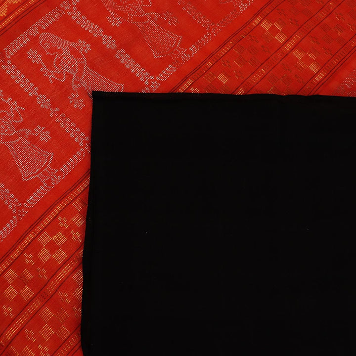 Handloom Sambalpuri Cotton Ikkat Saree Handloom Saree_Cotton Priyadarshini Handloom