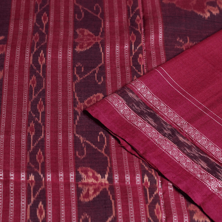 Handloom Sambalpuri Cotton Ikkat Saree Handloom Saree_Cotton Priyadarshini Handloom