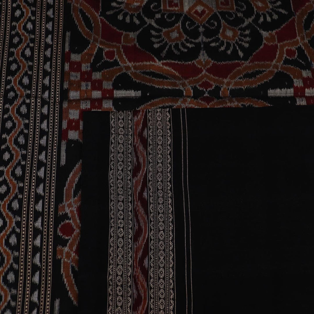 Handloom Sambalpuri Cotton Ikkat Saree Handloom Saree_Cotton Priyadarshini Handloom