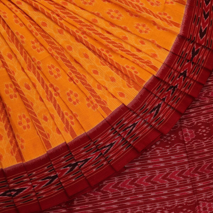 Handloom Sambalpuri Cotton Ikkat Saree Handloom Saree_Cotton Priyadarshini Handloom