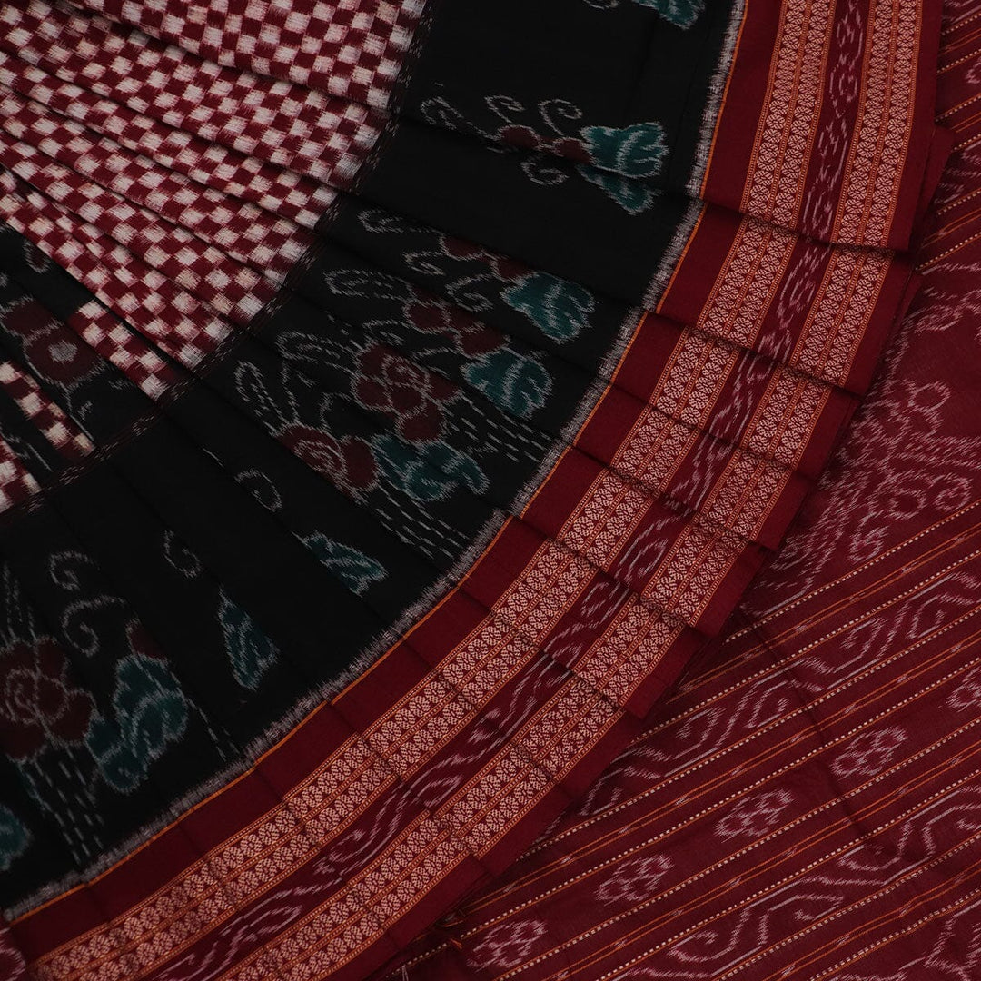 Handloom Sambalpuri Cotton Ikkat Saree Handloom Saree_Cotton Priyadarshini Handloom