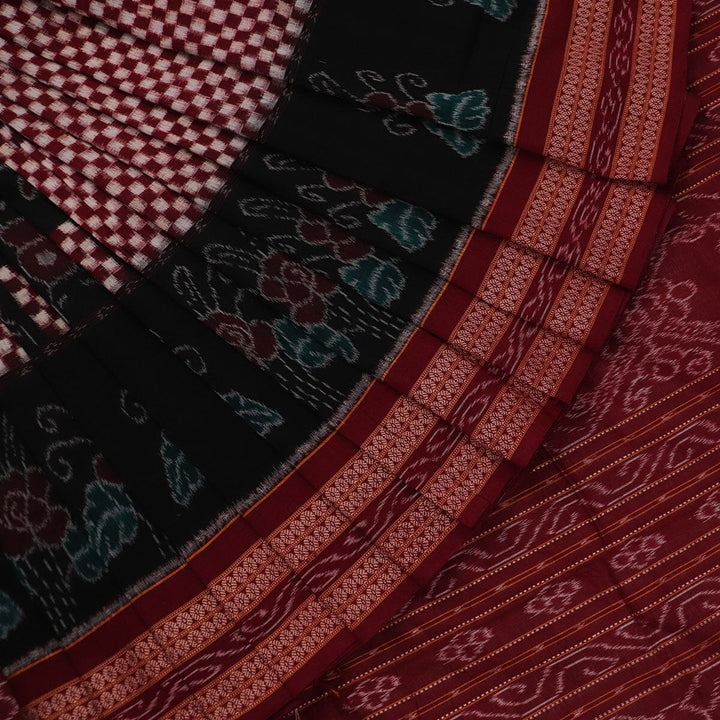 Handloom Sambalpuri Cotton Ikkat Saree Handloom Saree_Cotton Priyadarshini Handloom 