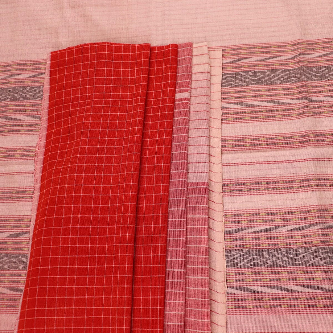 Handloom Sambalpuri Cotton Ikkat Saree Handloom Saree_Cotton Priyadarshini Handloom