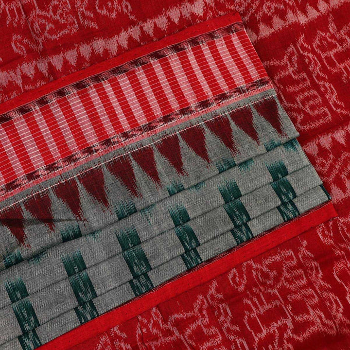 Handloom Sambalpuri Cotton Ikkat Saree Handloom Saree_Cotton Priyadarshini Handloom