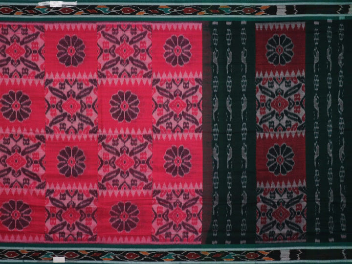Handloom Sambalpuri Cotton Ikkat Saree Handloom Saree_Cotton Priyadarshini Handloom