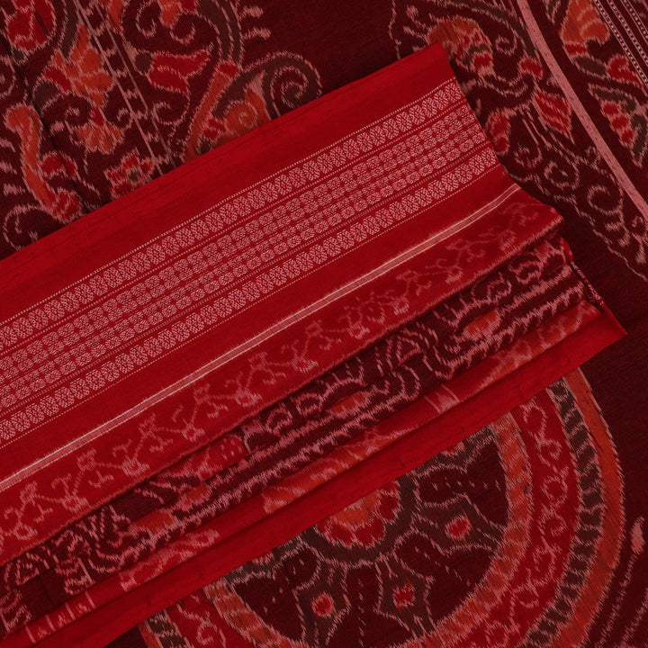 Handloom Sambalpuri Cotton Ikkat Saree Handloom Saree_Cotton Priyadarshini Handloom