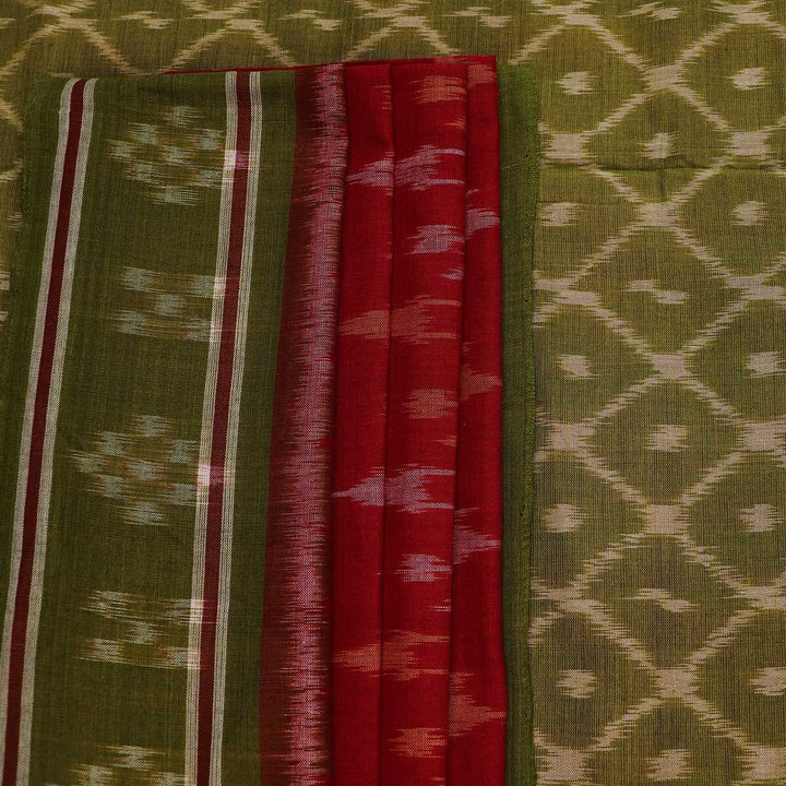 Handloom Sambalpuri Cotton Ikkat Saree Handloom Saree_Cotton Priyadarshini Handloom