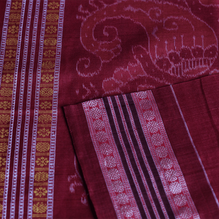 Handloom Sambalpuri Cotton Ikkat Saree Handloom Saree_Cotton Priyadarshini Handloom