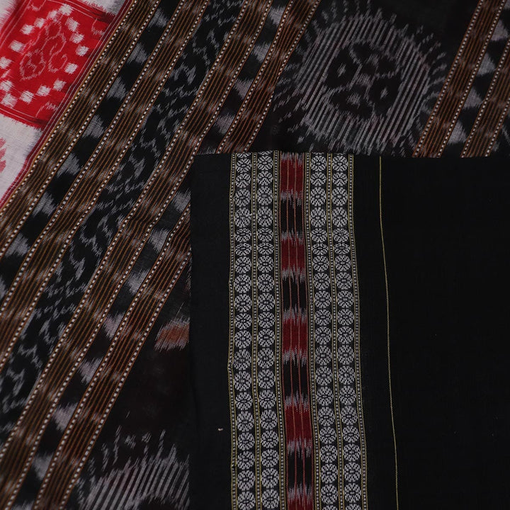 Handloom Sambalpuri Cotton Ikkat Saree Handloom Saree_Cotton Priyadarshini Handloom