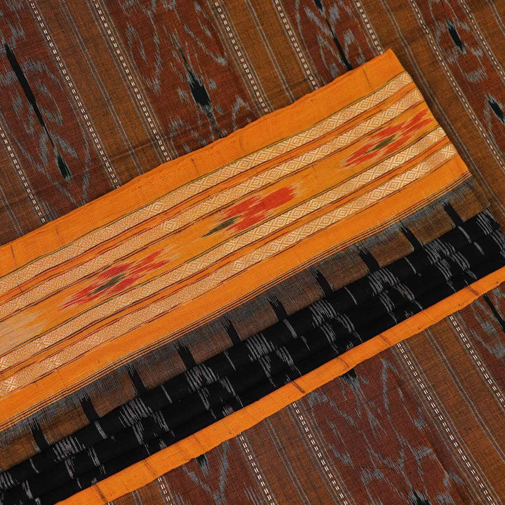 Handloom Sambalpuri Cotton Ikkat Saree Handloom Saree_Cotton Priyadarshini Handloom
