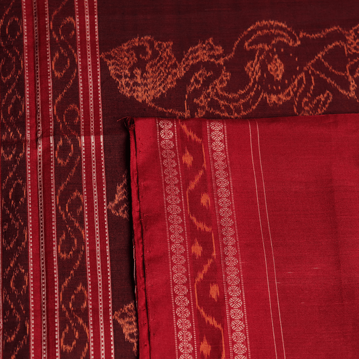 Handloom Sambalpuri Cotton Ikkat Saree Handloom Saree_Cotton Priyadarshini Handloom