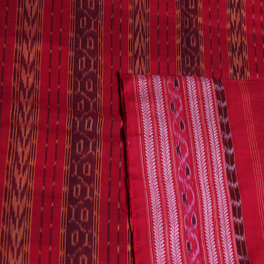 Handloom Sambalpuri Cotton Ikkat Saree Handloom Saree_Cotton Priyadarshini Handloom