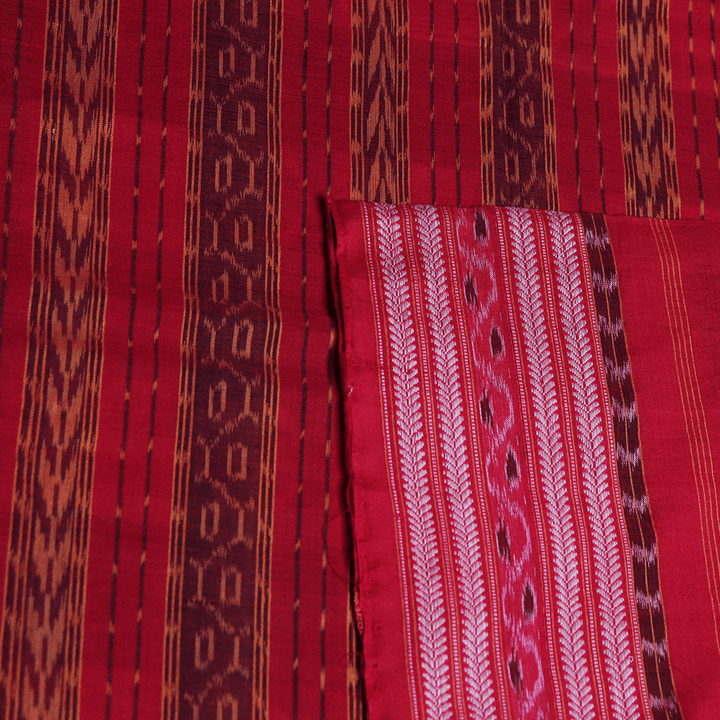 Handloom Sambalpuri Cotton Ikkat Saree Handloom Saree_Cotton Priyadarshini Handloom
