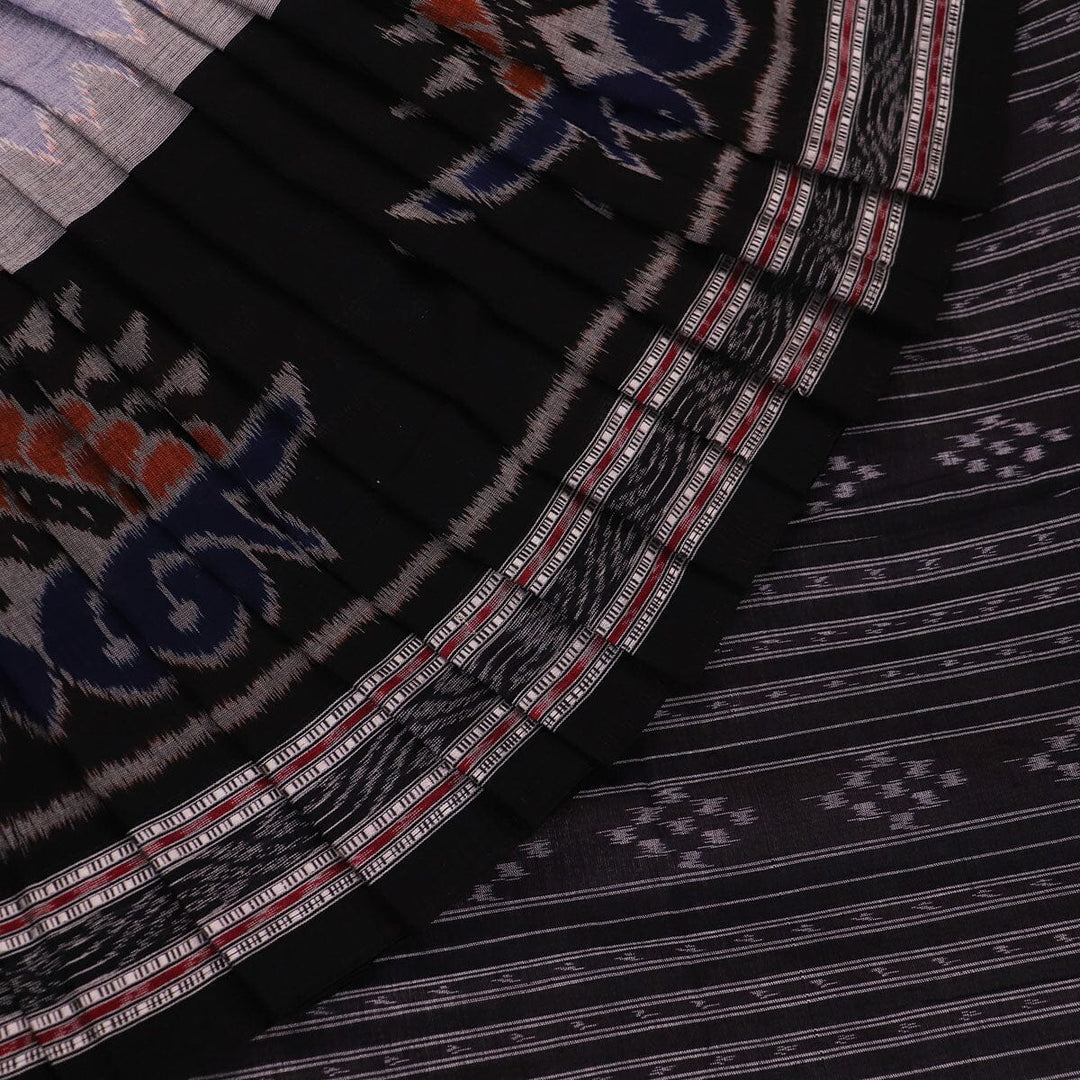 Handloom Sambalpuri Cotton Ikkat Saree Handloom Saree_Cotton Priyadarshini Handloom