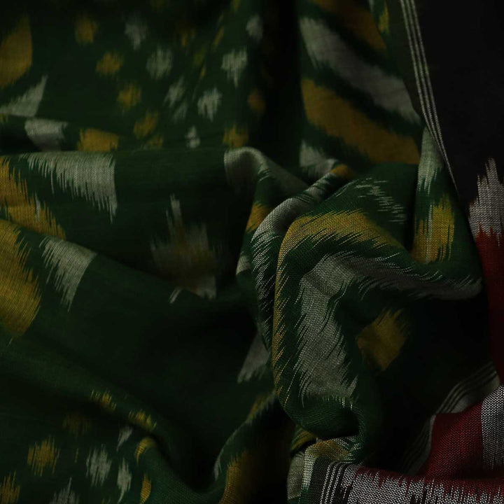 Handloom Sambalpuri Cotton Ikkat Saree Handloom Saree_Cotton Priyadarshini Handloom