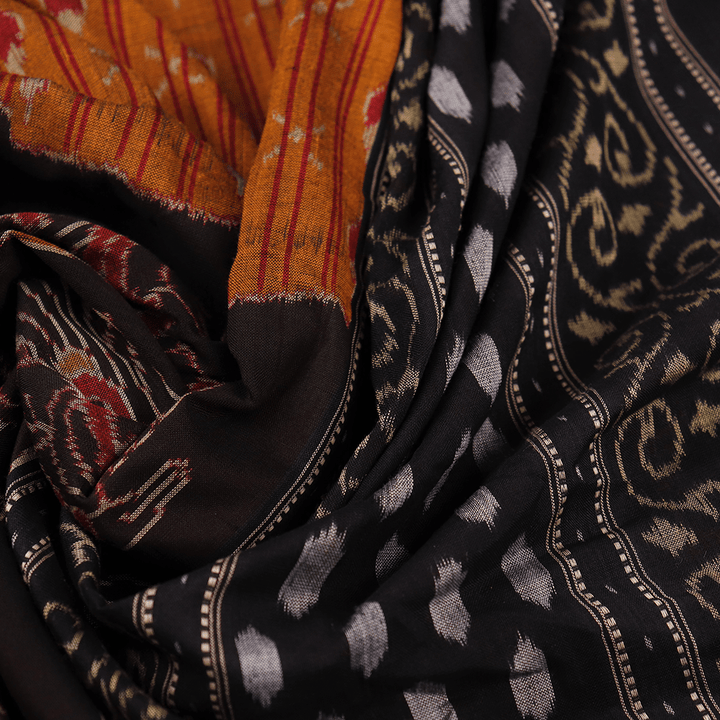 Handloom Sambalpuri Cotton Ikkat Saree Handloom Saree_Cotton Priyadarshini Handloom