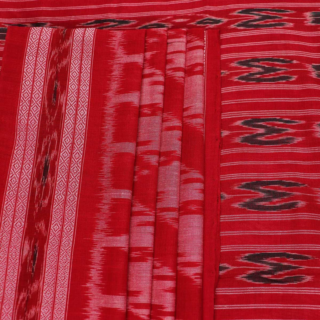 Handloom Sambalpuri Cotton Ikkat Saree Handloom Saree_Cotton Priyadarshini Handloom