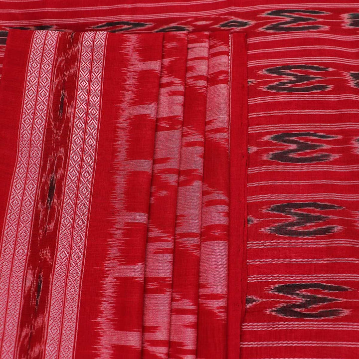 Handloom Sambalpuri Cotton Ikkat Saree Handloom Saree_Cotton Priyadarshini Handloom