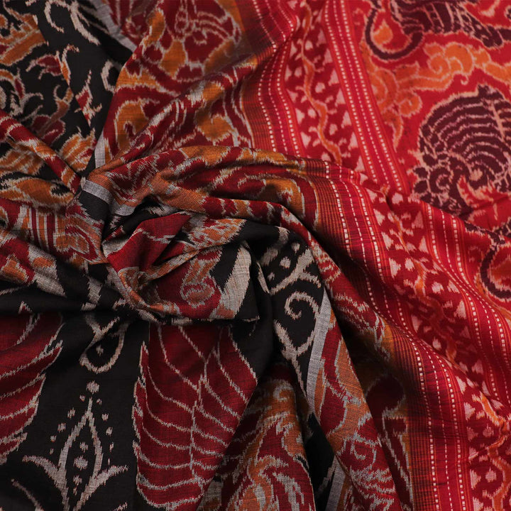 Handloom Sambalpuri Cotton Ikkat Saree Handloom Saree_Cotton Priyadarshini Handloom