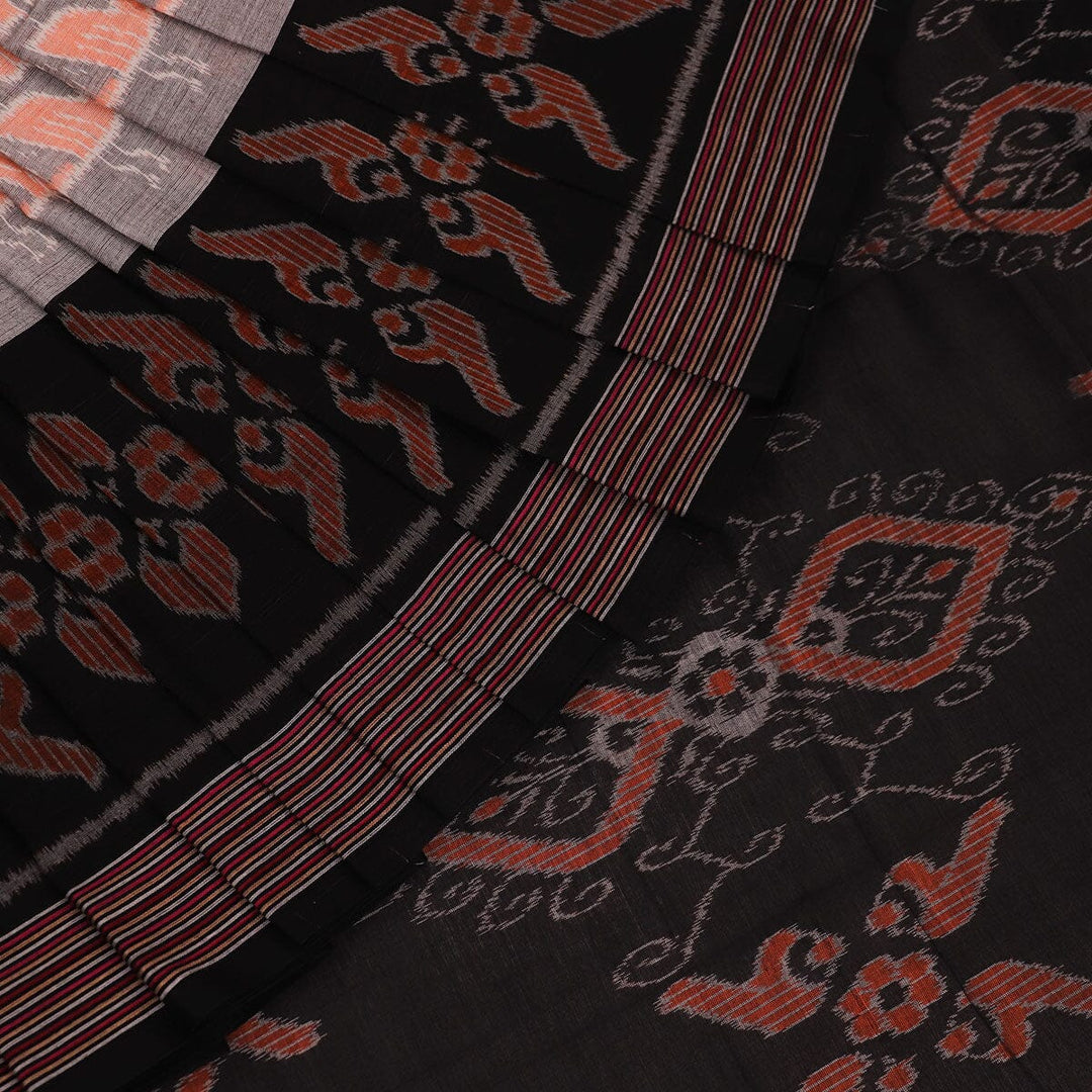 Handloom Sambalpuri Cotton Ikkat Saree Handloom Saree_Cotton Priyadarshini Handloom