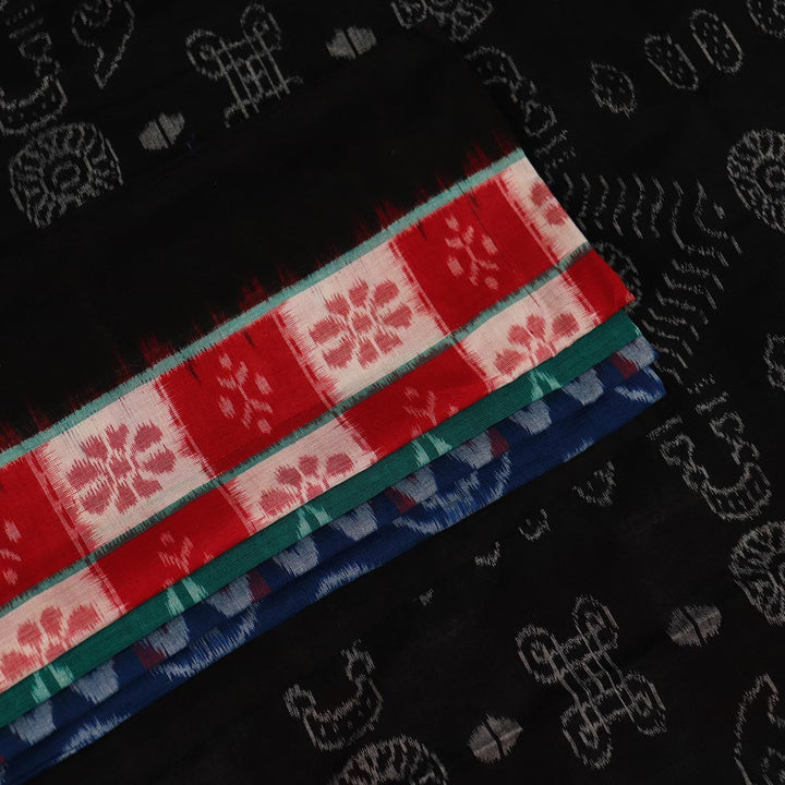 Handloom Sambalpuri Cotton Ikkat Saree Handloom Saree_Cotton Priyadarshini Handloom