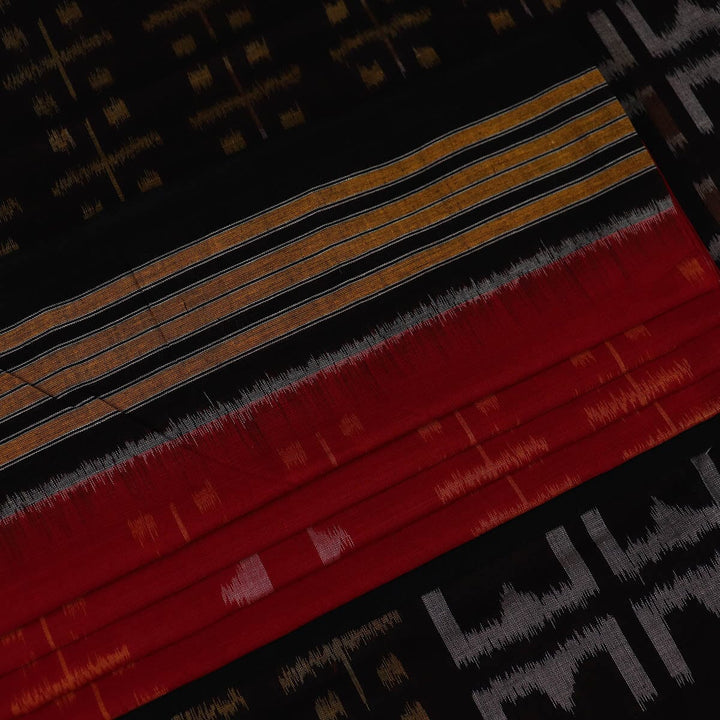 Handloom Sambalpuri Cotton Ikkat Saree Handloom Saree_Cotton Priyadarshini Handloom