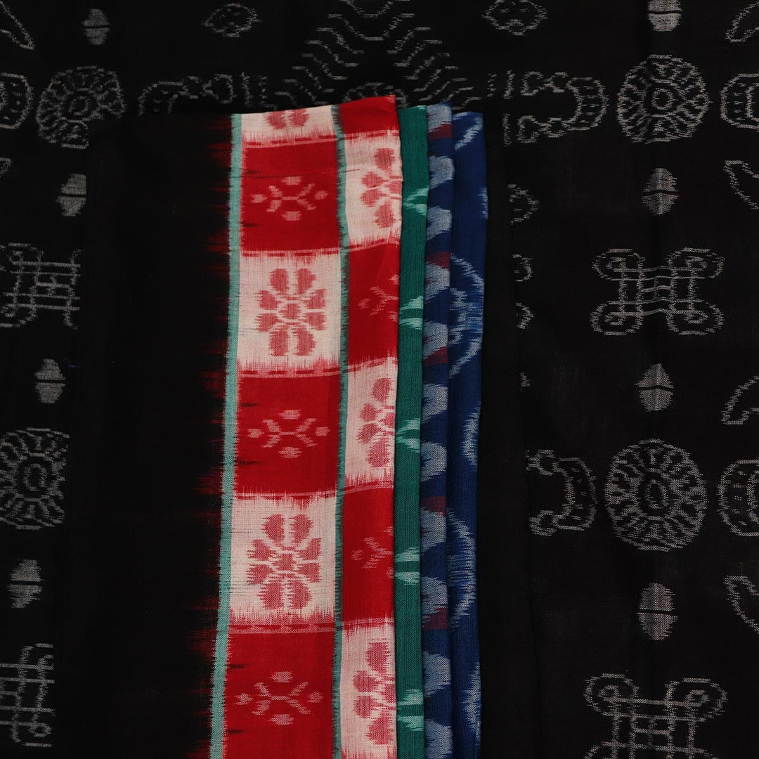 Handloom Sambalpuri Cotton Ikkat Saree Handloom Saree_Cotton Priyadarshini Handloom