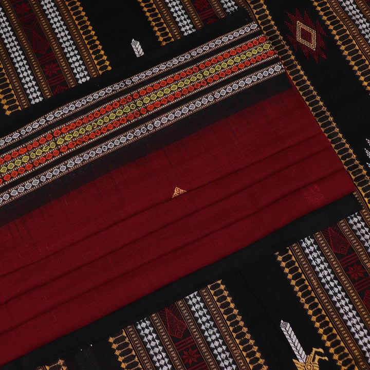 Handloom Sambalpuri Cotton Ikkat Saree Handloom Saree_Cotton Priyadarshini Handloom