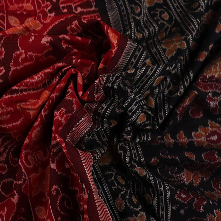 Handloom Sambalpuri Cotton Ikkat Saree Handloom Saree_Cotton Priyadarshini Handloom