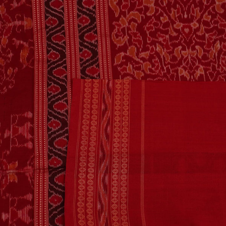 Handloom Sambalpuri Cotton Ikkat Saree Handloom Saree_Cotton Priyadarshini Handloom