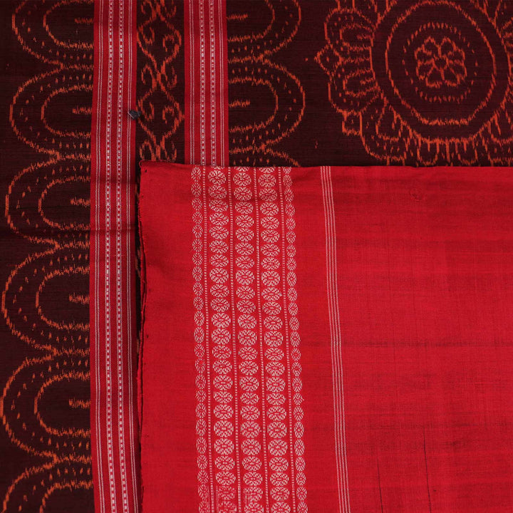 Handloom Sambalpuri Cotton Ikkat Saree Handloom Saree_Cotton Priyadarshini Handloom