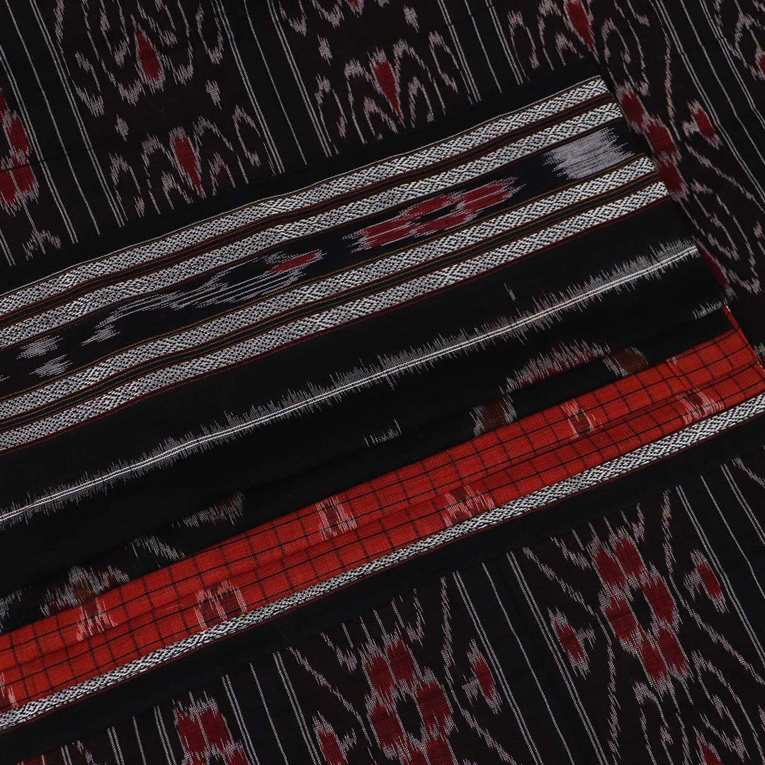 Handloom Sambalpuri Cotton Ikkat Saree Handloom Saree_Cotton Priyadarshini Handloom