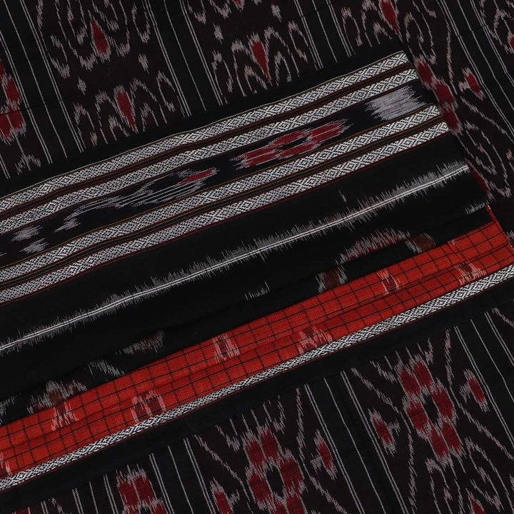 Handloom Sambalpuri Cotton Ikkat Saree Handloom Saree_Cotton Priyadarshini Handloom