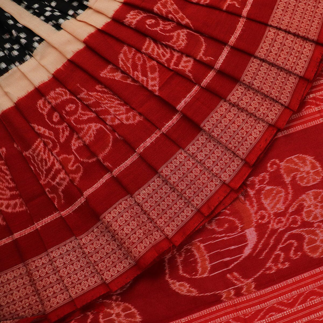 Handloom Sambalpuri Cotton Ikkat Saree Handloom Saree_Cotton Priyadarshini Handloom