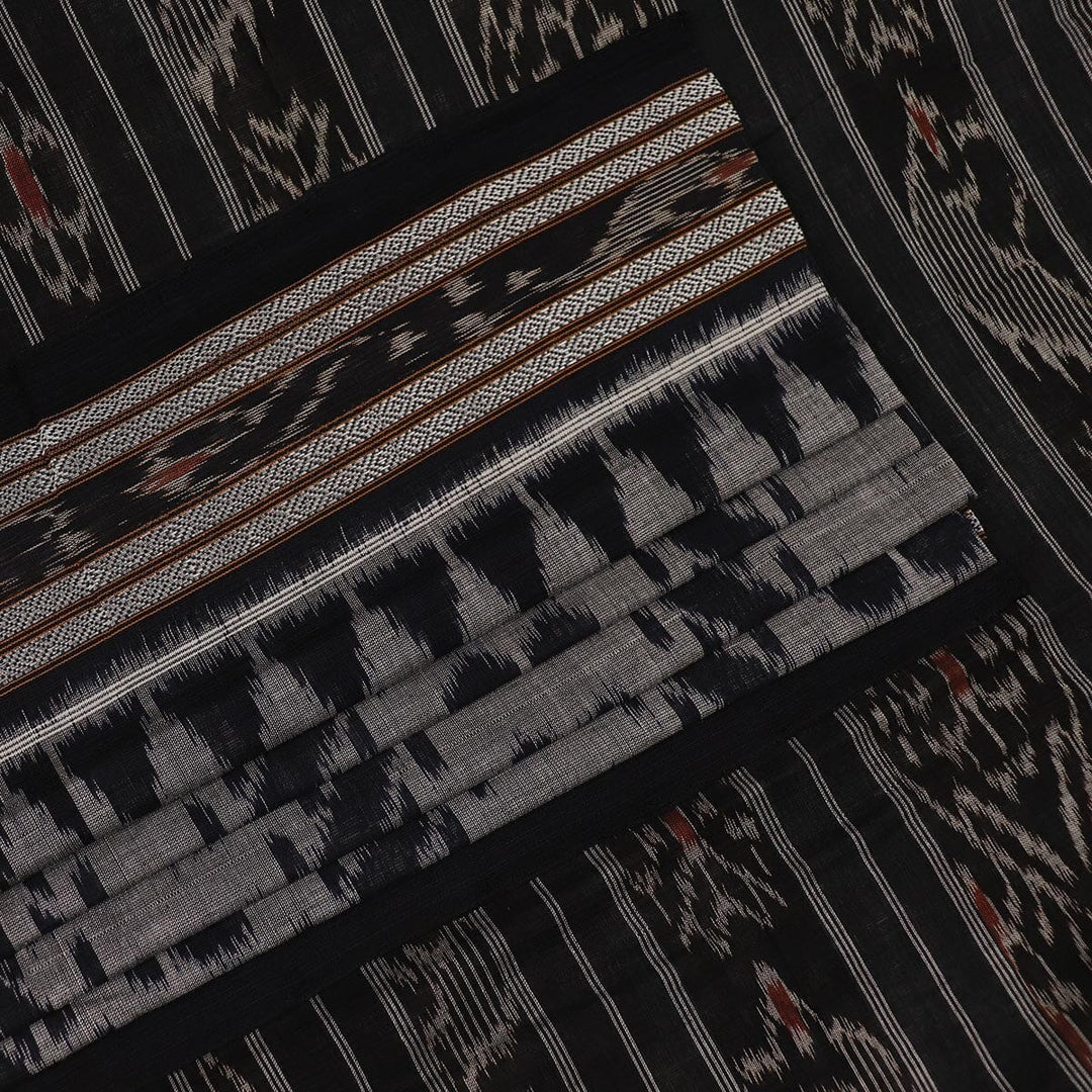 Handloom Sambalpuri Cotton Ikkat Saree Handloom Saree_Cotton Priyadarshini Handloom
