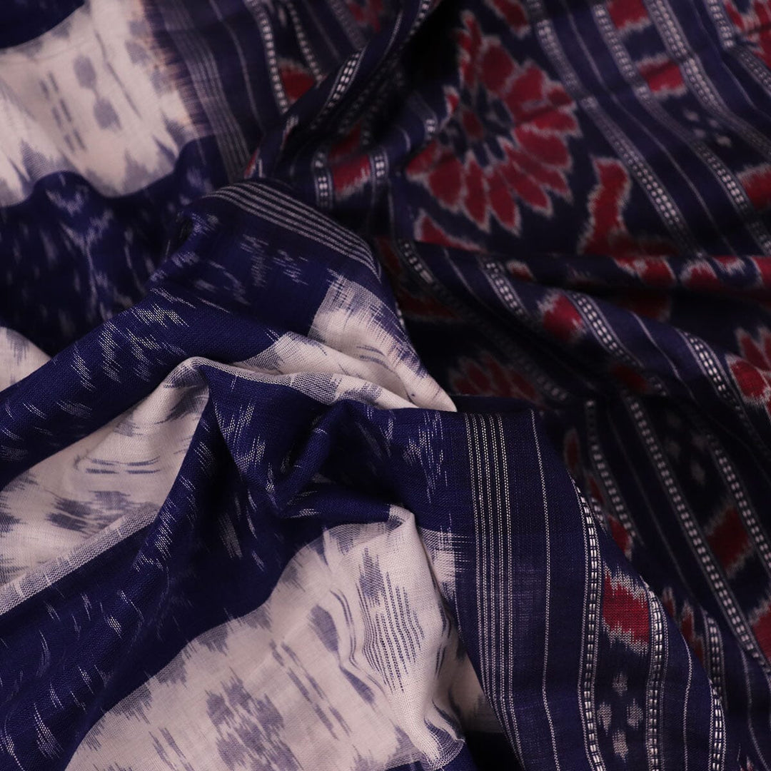 Handloom Sambalpuri Cotton Ikkat Saree Handloom Saree_Cotton Priyadarshini Handloom