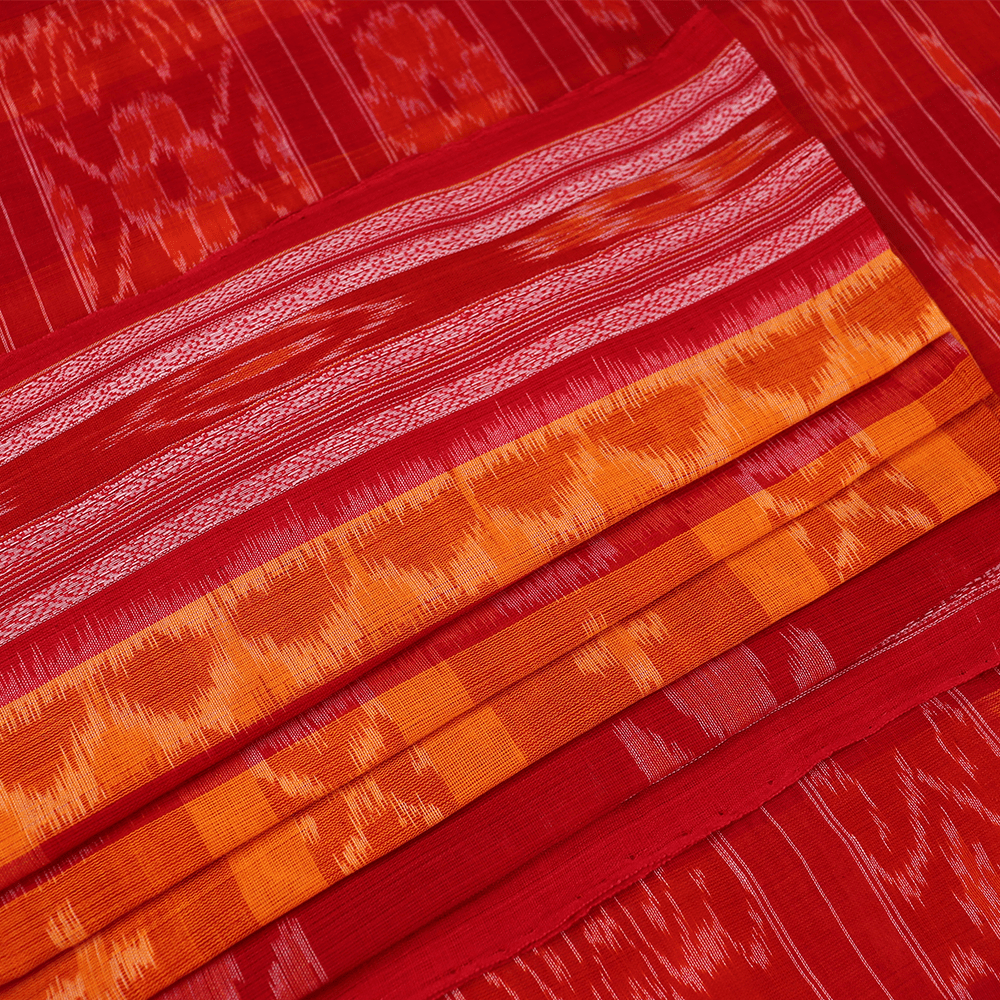 Handloom Sambalpuri Cotton Ikkat Saree Handloom Saree_Cotton Priyadarshini Handloom