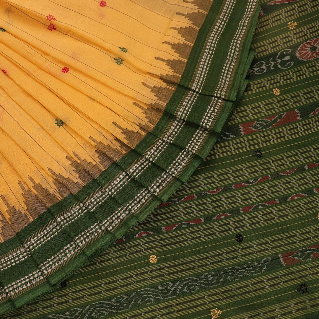 Handloom Sambalpuri Cotton Ikkat Saree Handloom Saree_Cotton Priyadarshini Handloom