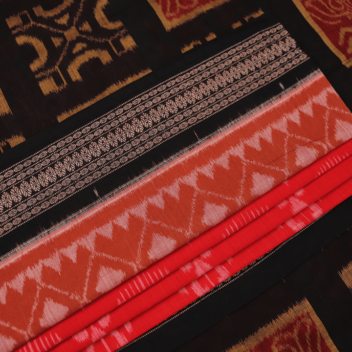 Handloom Sambalpuri Cotton Ikkat Saree Handloom Saree_Cotton Priyadarshini Handloom