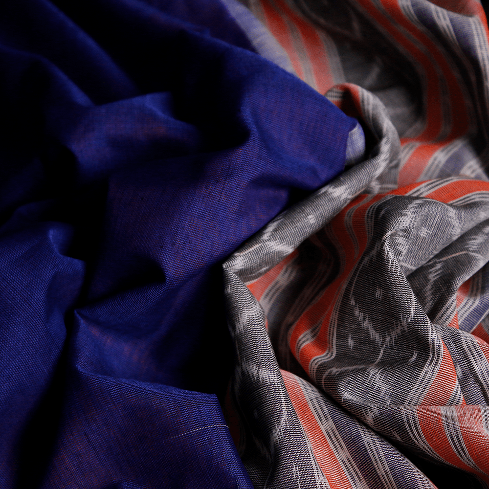 Handloom Sambalpuri Cotton Ikkat Saree Handloom Saree_Cotton Priyadarshini Handloom