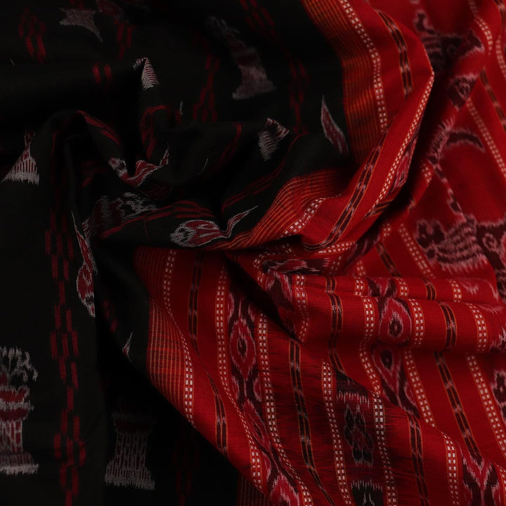 Handloom Sambalpuri Cotton Ikkat Saree Handloom Saree_Cotton Priyadarshini Handloom