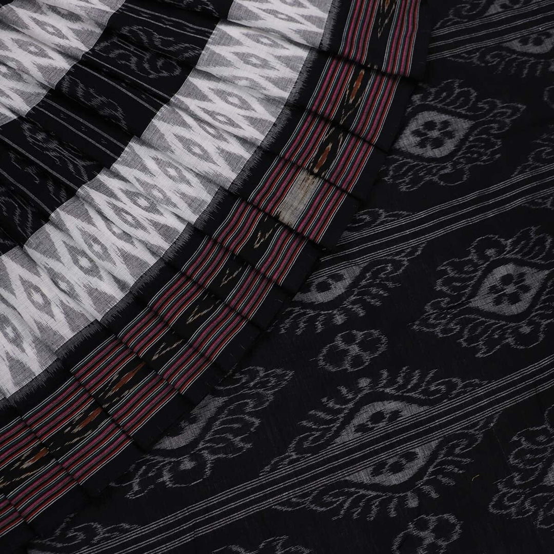 Handloom Sambalpuri Cotton Ikkat Saree Handloom Saree_Cotton Priyadarshini Handloom